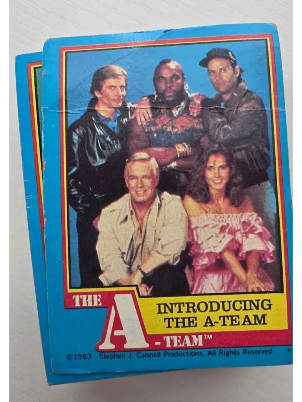 Vintage 1983 Topps The A-Team Trading Cards - Picture 5 of 6